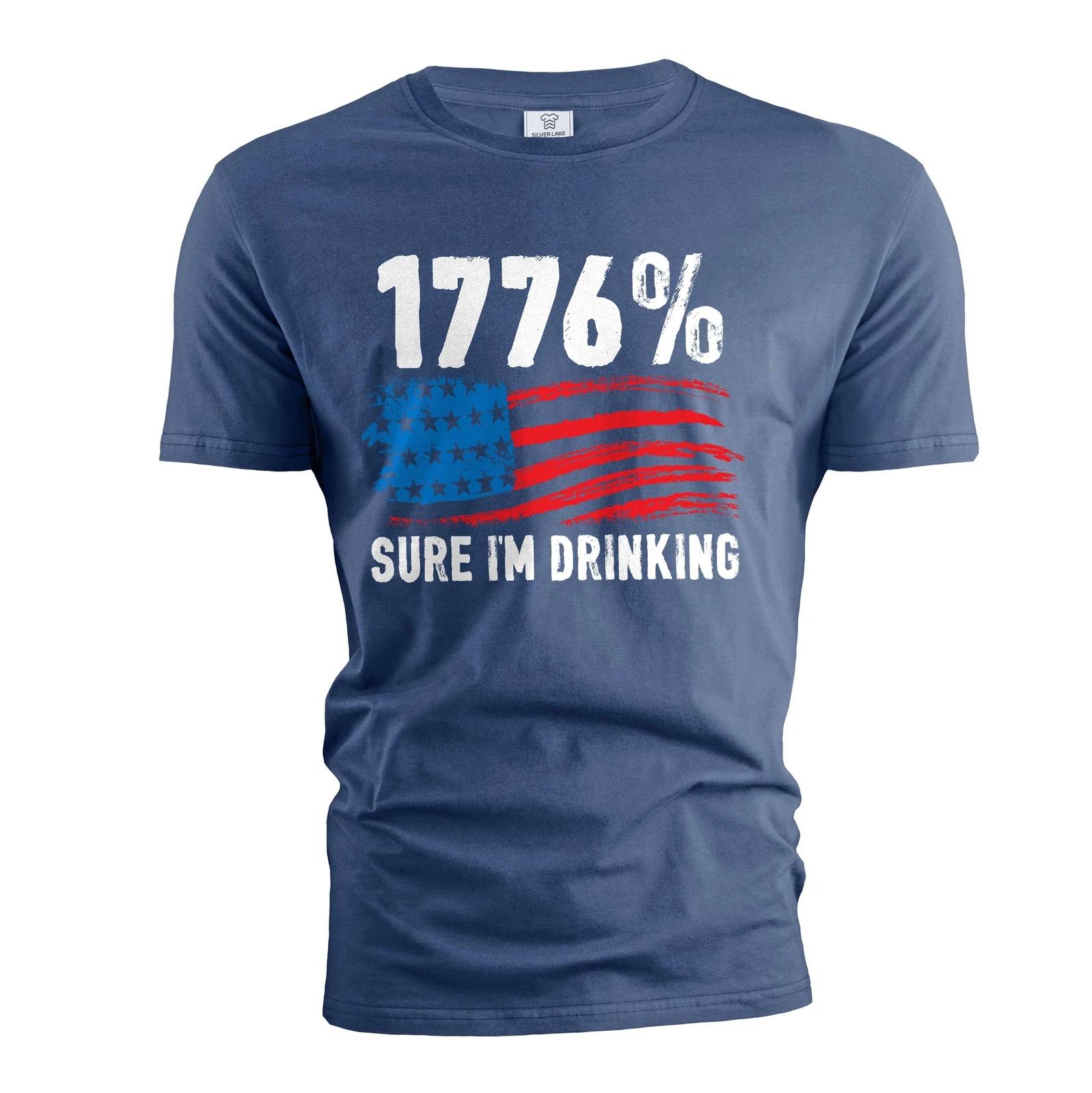 1776 Shirt Funny USA Patriotic Shirt Independence Day Shirts Fourth Of July Gift XS