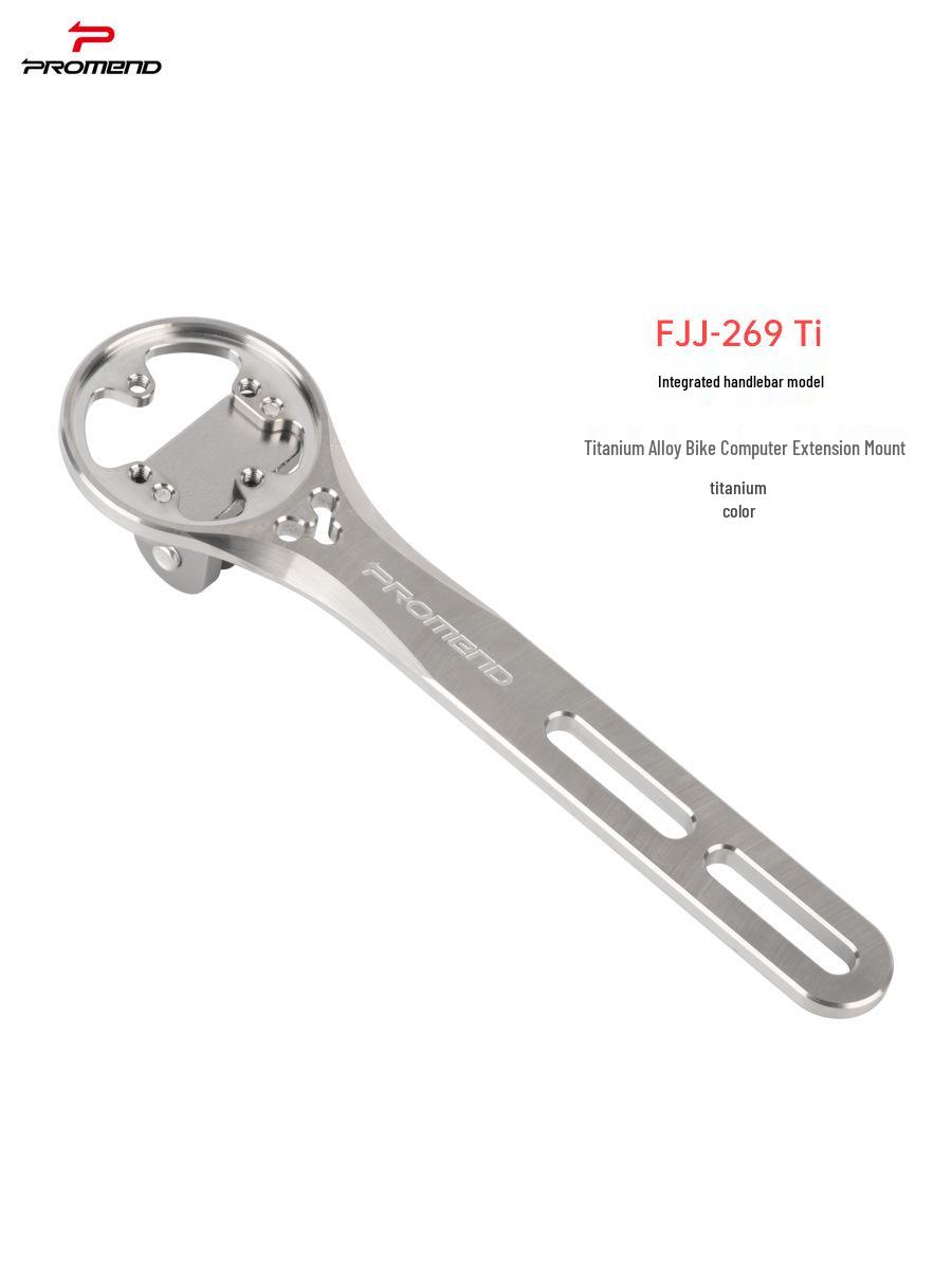 

Titanium Alloy CNC Lightweight Handlebar Speedometer Mount for Road Bikes