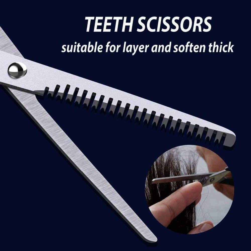 Trimming Stainless steel Hair Thining Teeth Scissors Flat Scissors Haircut Tools Haircut Scissors