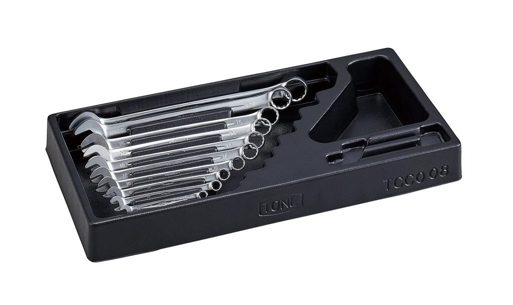 TONE Combination Spanner Set CS101C (10-piece set)
