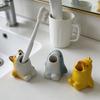 Wind Kreativer Cartoon-Tier-Zahnputzbecherhalter, Niedlicher Kinder-Badezimmer-Zahnputzständer, Badezimmer-Aufbewahrungsregal und Dekoration