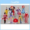 Colorful Pvc Cartoon Model Figures Of Magical Number Circus For Trendy Car Decoration