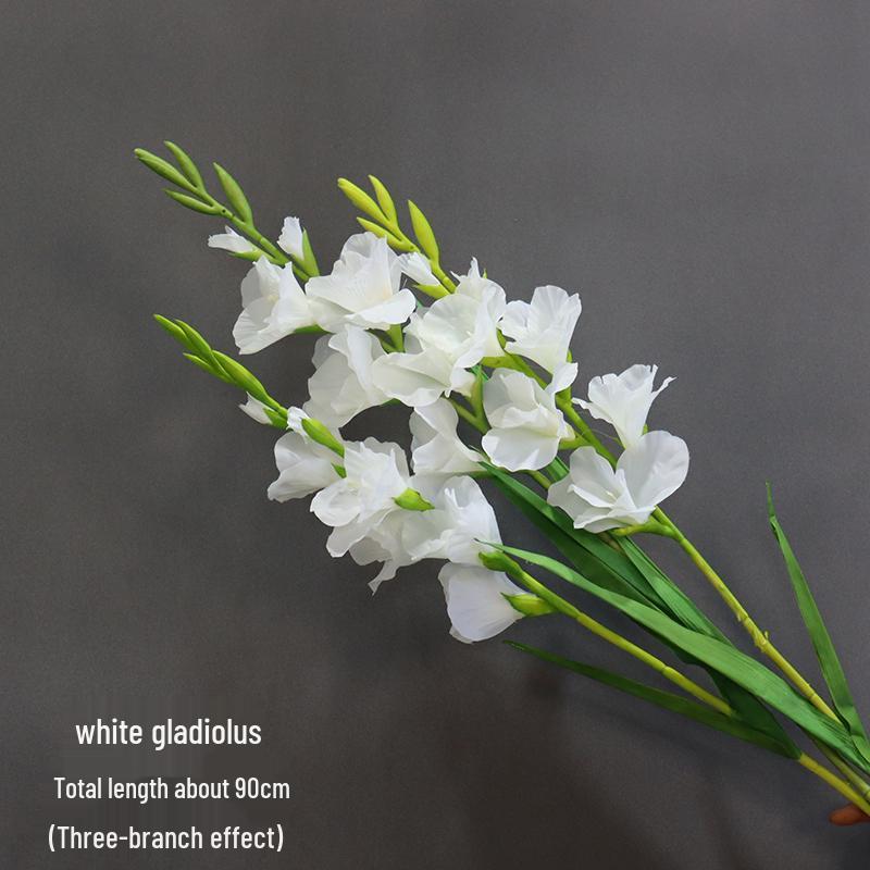 Свадебная композиция с гладиолусами