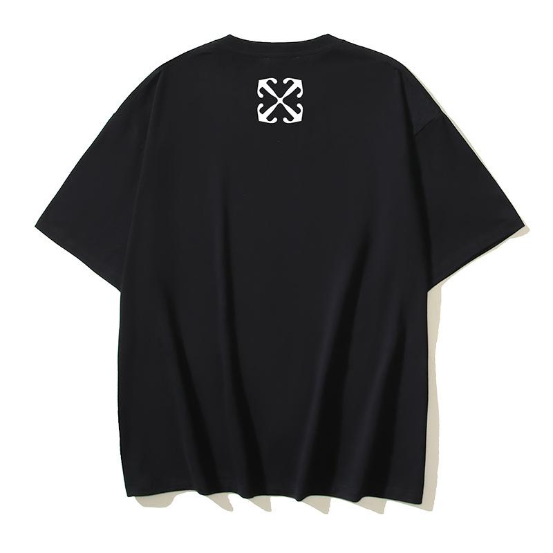 1178 Off-White 2026 Summer New Angel Religion Virgin Mary Printed Short Sleeved T-shirt for Men and Women