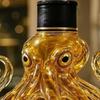 Caraffa in Vetro Polpo, Bottiglia per Whiskey Soffiata a Mano a Forma di Calamaro, Dispenser per Liquori Animale 3D per Home Bar, Regalo Unico per Uomini Papà
