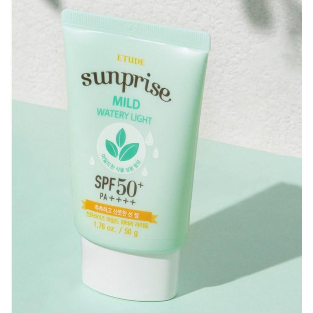 Etude Sunprise Mild Watery Light Duo Set, 50g, 4 Pieces