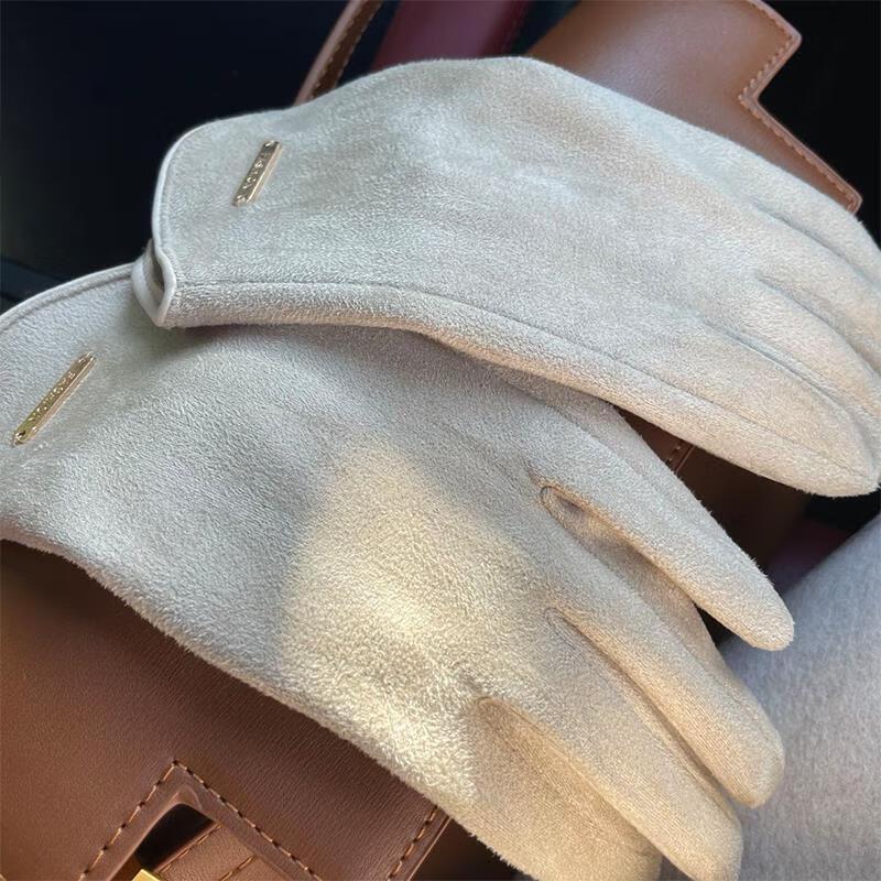 

Zisheng Warm Driving Touchscreen Leather Gloves