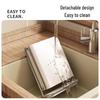 Wall-Mounted Multifunctional Knife and Cutlery Holder with Integrated Chopstick Storage