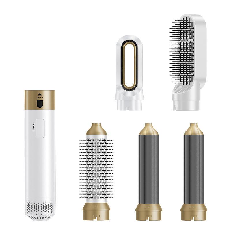 High-Quality New Styling Set 5-In-1 Curling Iron Brush Hot Air Comb Hair Straightener Hairdresser/Stylist Accessories Gift