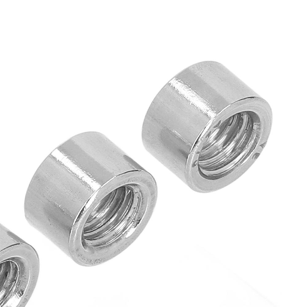 20pcs Fasteners Threaded Coupling Nuts M8 Stainless Steel Coupling Nut Rod Hardware Use