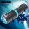 IPX8 Waterproof Dive Underwater 200 Meter Professional Diving Flashlight Torches White/Yellow Lamp Dive Light Camping Lanterna5