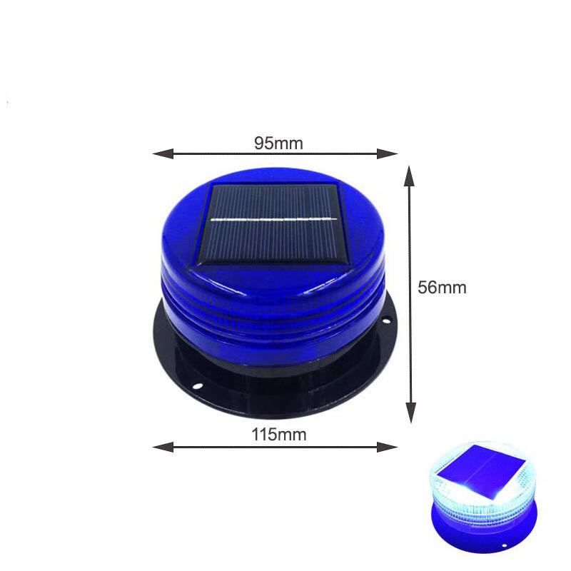 Anluoda Portable Solar LED Magnetic Warning Strobe Light