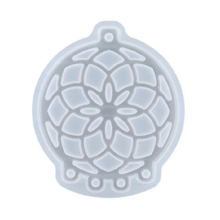 Super Glossy Resin Dreamcatcher Mold Silicone Mould for Craft Keychain Epoxy