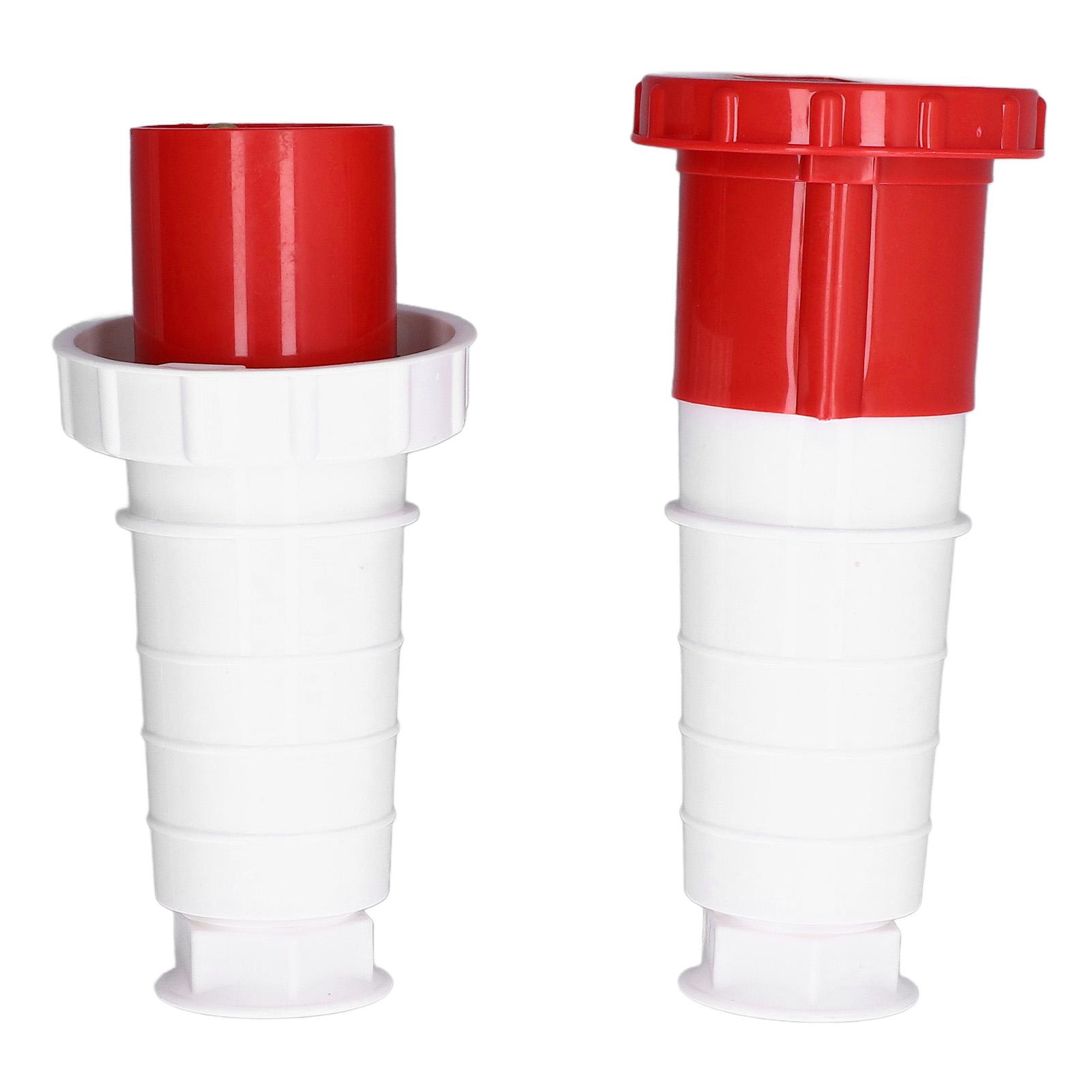 

3 Phase 5 Core Waterproof Plug Socket Electric Industrial Aviation Plug Connector 380V415V~ 3P+N+E