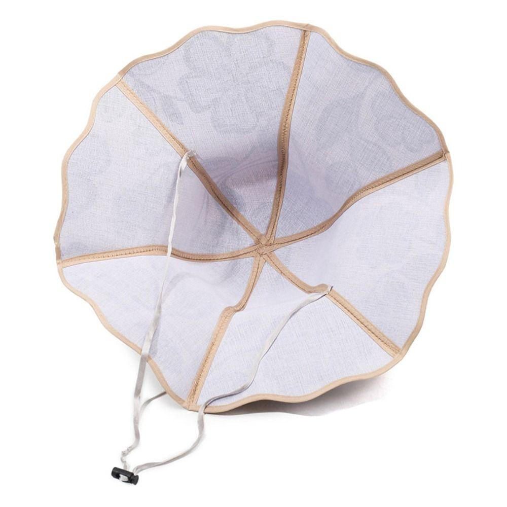 Verstellbarer Kordelzug Fischerhut Faltbare Sommerhüte Unisex Sonnenhüte Sommerreisen