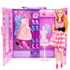 Doll With Wardrobe And Clothes Wardrobe Accessories Shoes Set For Gift