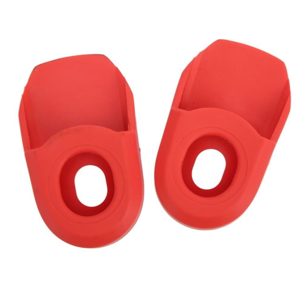 2PCS Soft Bicycle Crank Protector Silicone Crank Arm Sleeve Durable Bike Crank Boot Cycling Use