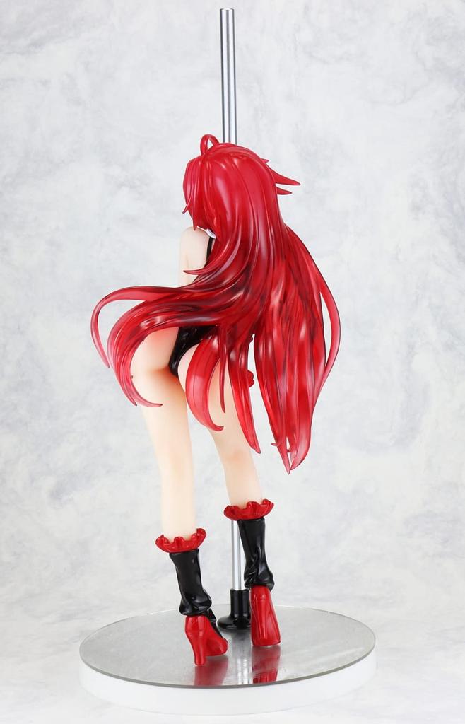 Kaitendo High School DxD Rias Gremory Pole Dance stupnice PVC lakovaná hotová figurka ver. ~Černá barva~ 1/7