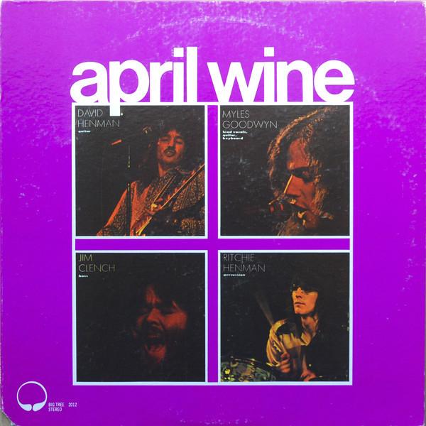 

LP Record APRIL WINE April Wine BT2012 Big Tree Record 1972 US Rock Used