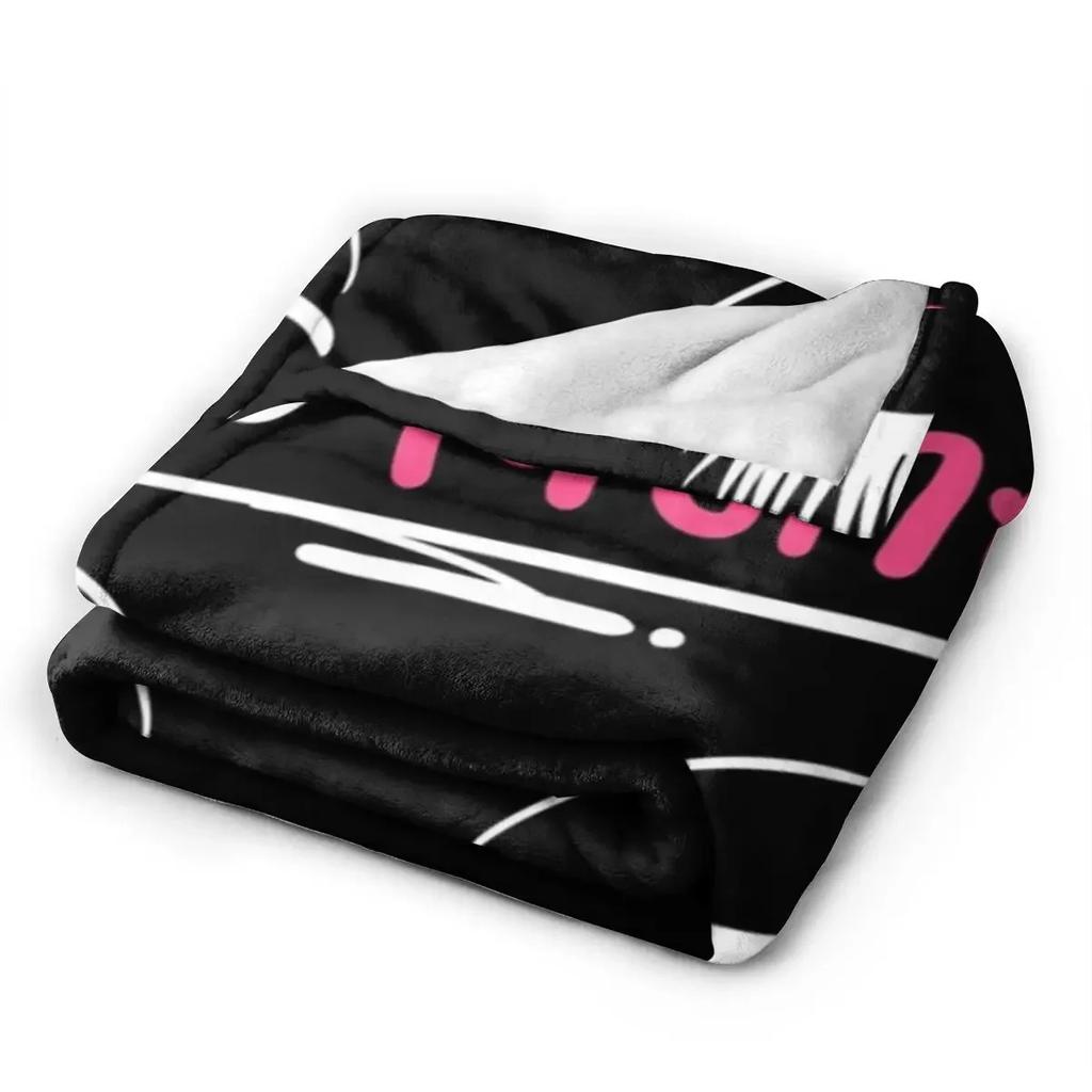 Lashes Eyelash Lash Artists Cosmetics Blanket Soft Warm Flannel Throw Blanket Cover for Bed Living Room Picnic Travel Home Sofa