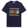 Funny Vintage 1986 T Shirts Summer Style Graphic Cotton tshirt Streetwear Birthday Gifts T-shirt Clothing Oversized