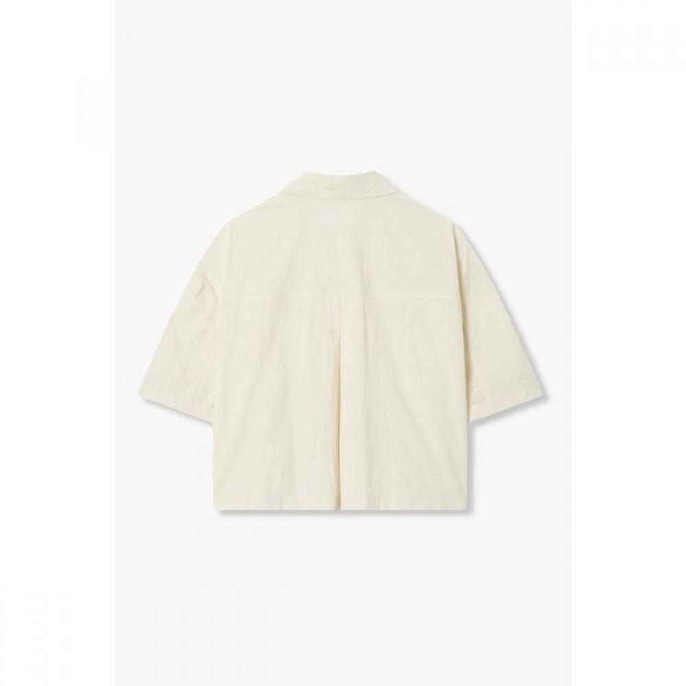 STUDIO TOMBOY Short Sleeve Shirt Back Pleat 9175221989