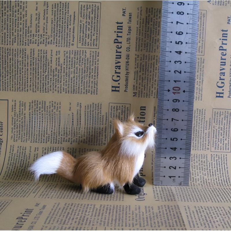 

Simulated Fox Figurine Gift Set: Brown, White, Gold, Little, and Yellow Foxes