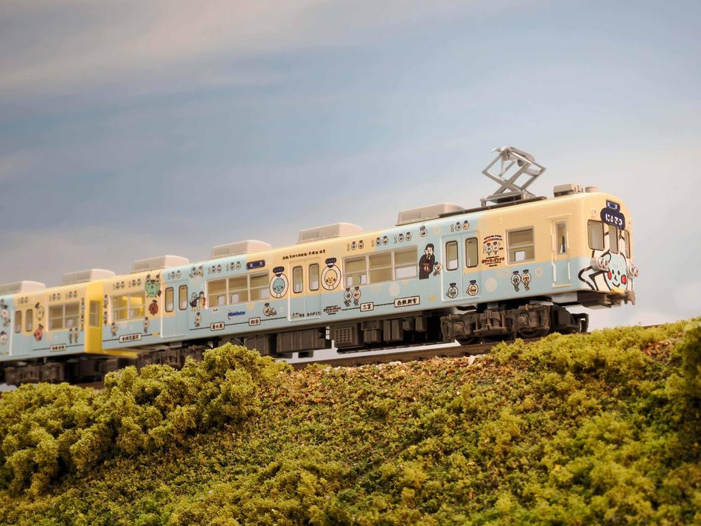 TOMYTEC Railway Railroad 600 Nishitetsu Kaizuka Line 100th Anniversary Wrapping Set of Diorama 336761 Collection, Nishi-Nippon Series, Train, 2,
