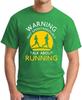 MAY SPONTANEOUSLY TALK ABOUT RUNNING T-SHIRT > Novelty Gift Runner Park Run Top 2