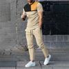 Tute Estive da Uomo Stampa 3D Maglietta a Maniche Corte Pantaloni Jogging Set da 2 Pezzi Casual Tendenza Moda Abbigliamento Uomo Streetwear