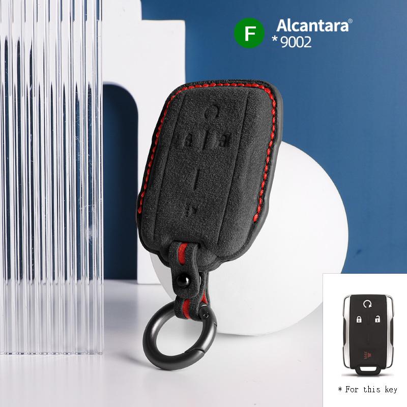 For Chevrolet Silverado 1500 2500 3500 Colorado Tahoe Suburban GMC Sierra Canyon Car Key Case Cover Shell Keychain Accessories