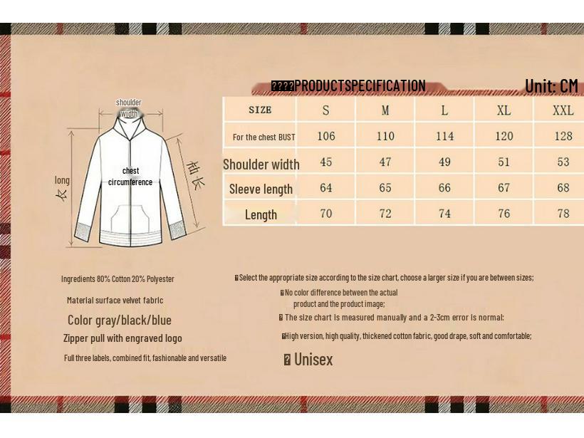 Unisex grenzüberschreitender europäischer/amerikanischer/britischer Stil Kapuzen-Reißverschluss-Strickjacke