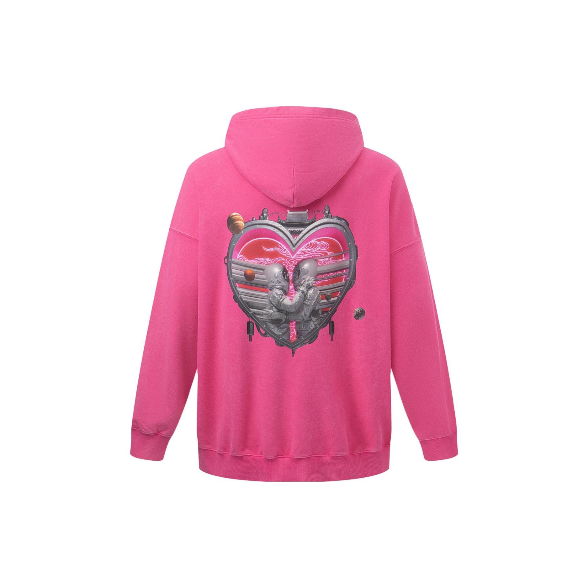 Свитшот Li Ning Унисекс Ярко-розовый AWDT231-4 L
