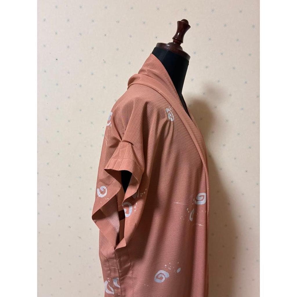 Used Kimono Remake Sheer Material Summer Kimono Long Length Haori