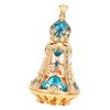 Vintage Perfume Bottle Reusable Zinc Alloy Middle Eastern   Hollow Out Sealed Liquid Bottle