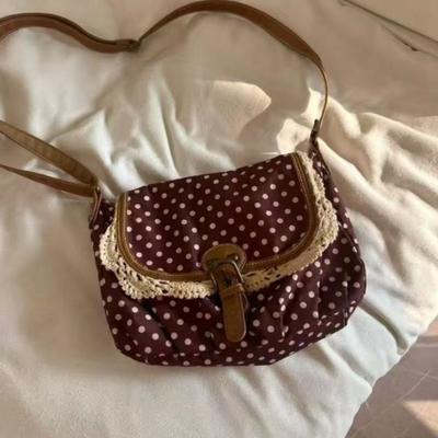 Polkadot Tas Kantrand Polkadot Tas Schoudertas Crossbody Tas