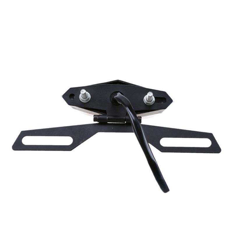 Motorcycle Parts Modification Universal Foldable Taillight Bracket License Plate Light License Plate Light Fixing Bracket 1Pc