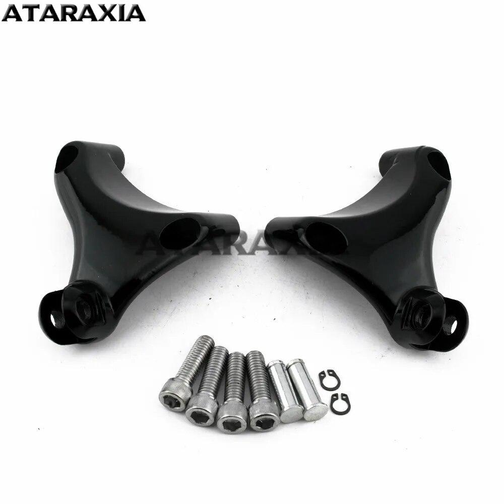 Motorcycle Rear Footrests Passenger Rear Foot Pegs Pedal For Harley Sportster 883 Iron 1200 XL 48 72 Custom Roadster 2004-2013