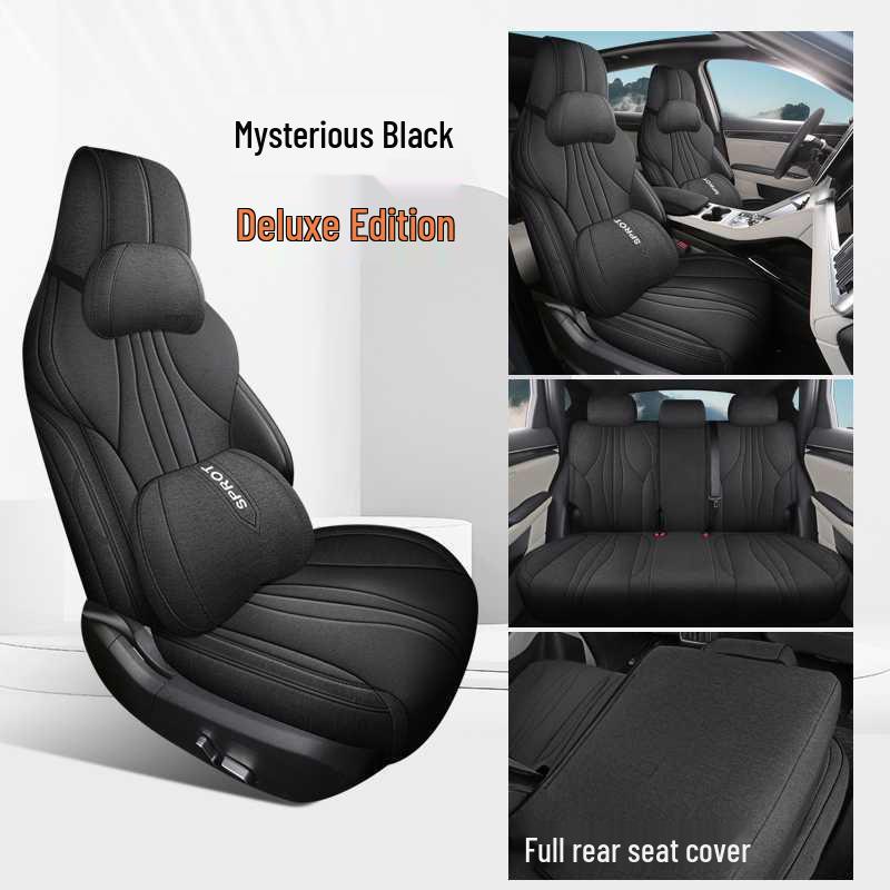 BYD Song PLUS Seat Covers: Glory Edition DMI/EV, Linen, 25 Models, Fully Enclosed Design