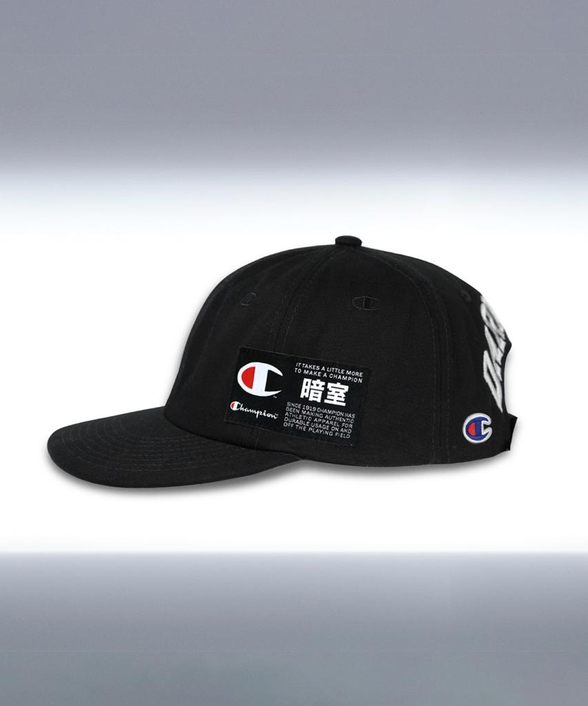 CHAMPION X Darkroom Studio 6-Panel Ball Cap Black