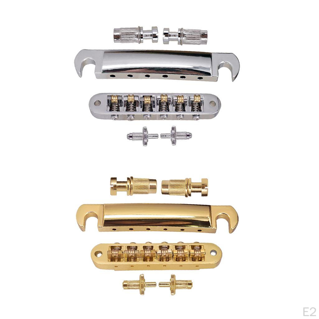 1 Set Guitar Bridge Tailpiece Tail For
