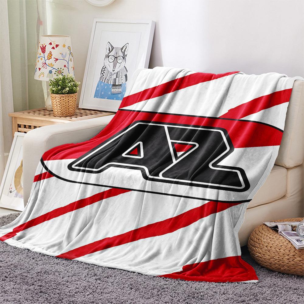 AZ Alkmaar Poster Flanelldecke, Hohe Qualität, Bequem für alle Jahreszeiten, Heimdekoration, Wärme und Komfort