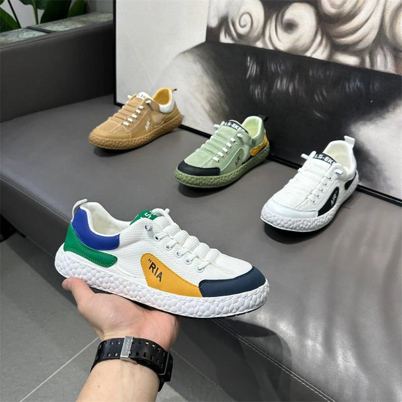 Fashion Designer New Men Canvas Shoes 2025 Summer Luxury Shoes Man Outdoor Breathable Casual Sneakers Flats Shoe Loafers Tenis Masculino