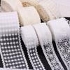 5 Yards Pure Cotton Sewing Trim White Flowers DIY Craft Accessory Lace Trim Multi-size Decor Ribbon Lace Trim Ribbon Latin Dress