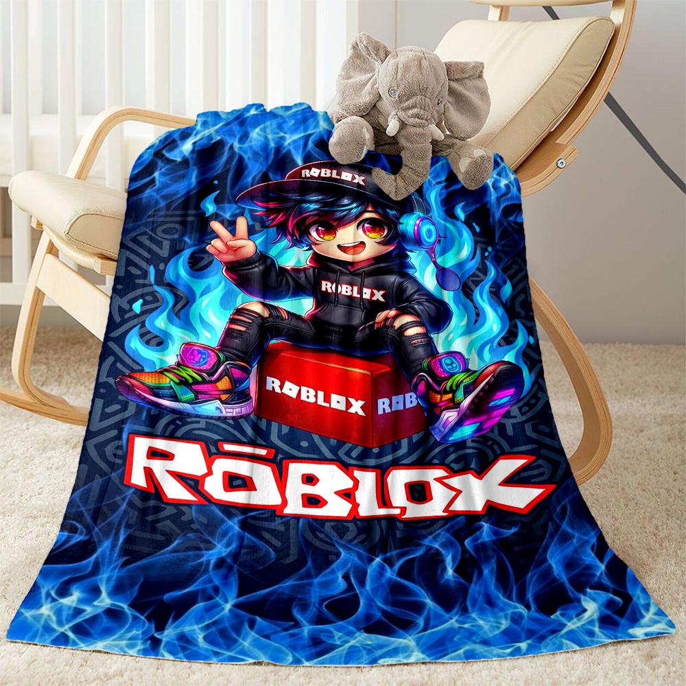 Roblox 68 Coperta Morbida e Accogliente Ottima per Letti Sedie Picnic Uso in Tutte le Stagioni Stampa Digitale Miglior Regalo di Festa per Amici Famiglia
