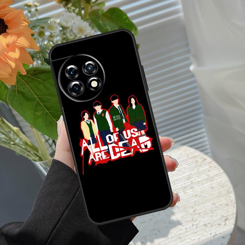 

All of us are dead Case For OnePlus 10 Pro 15 13 12 11 13T 15R 13R 10R 10T 8T Nord CE 5 4 2 3 Lite N20 N30 Cover OnePlus Nord 2