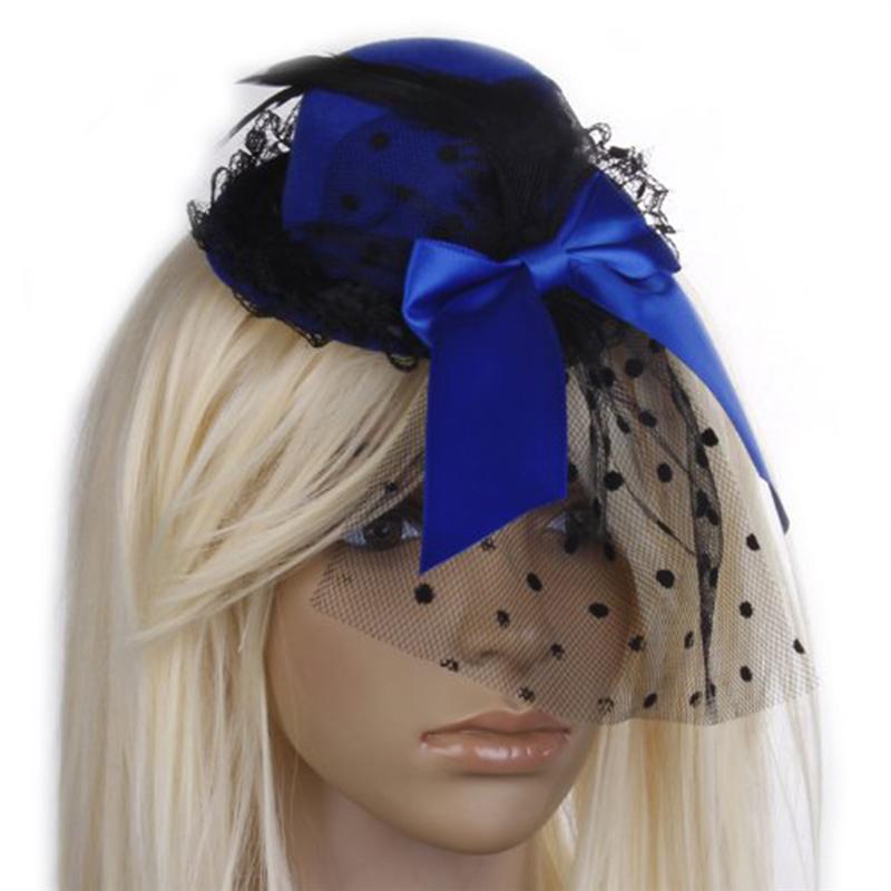 Feather Decorated Women's Ladies Mini 