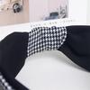 Wide Women Top Bow Knotted Hairbands Classic Plaid Headbands for Adult Daily Headwears Hair Hoop Accessories