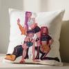 Demon Hunters Kpop Cushion Cover Anime 45X45cm Sofa Pillowcase Decorative