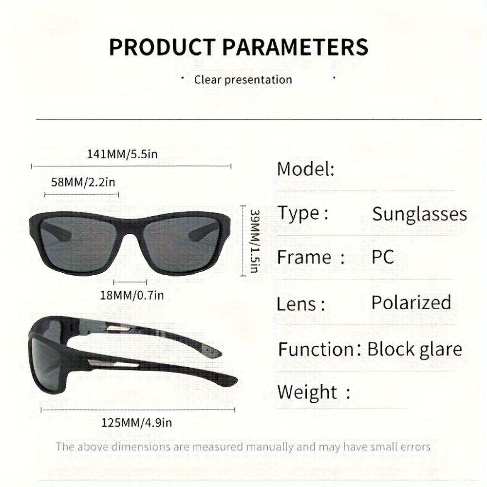 2pcs UV Protection Sunglasses Anti Glare Sun Shades For Summer Party Vacation Travel Driving Fishing